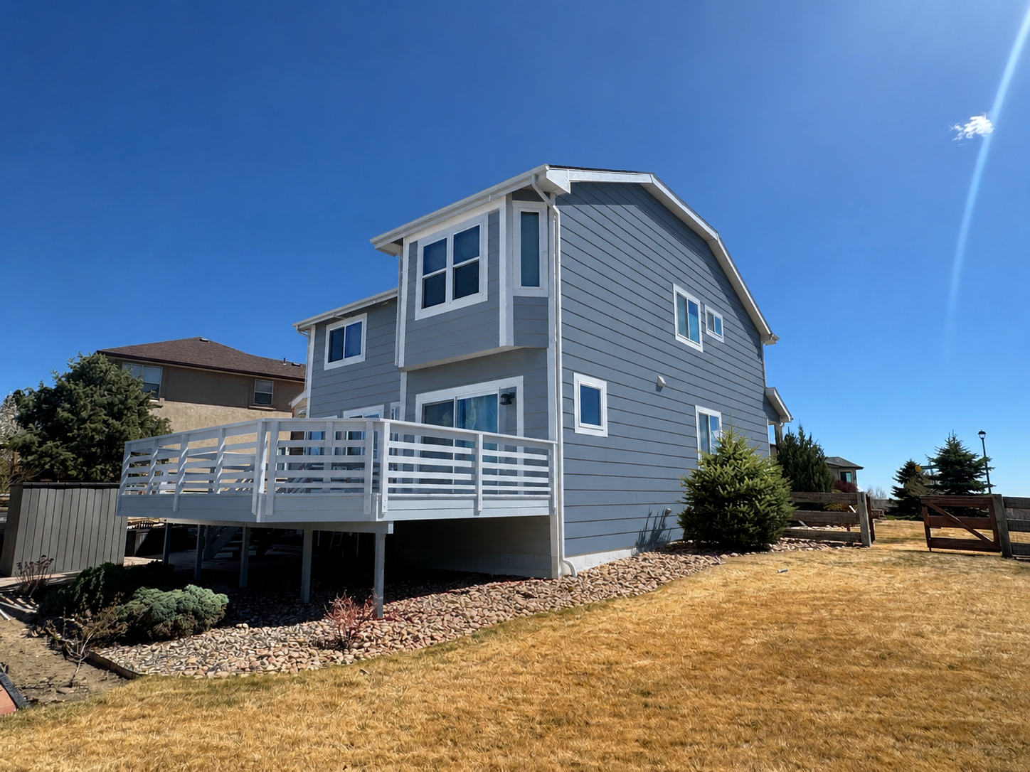 Briargate Home Full Exterior Repaint after