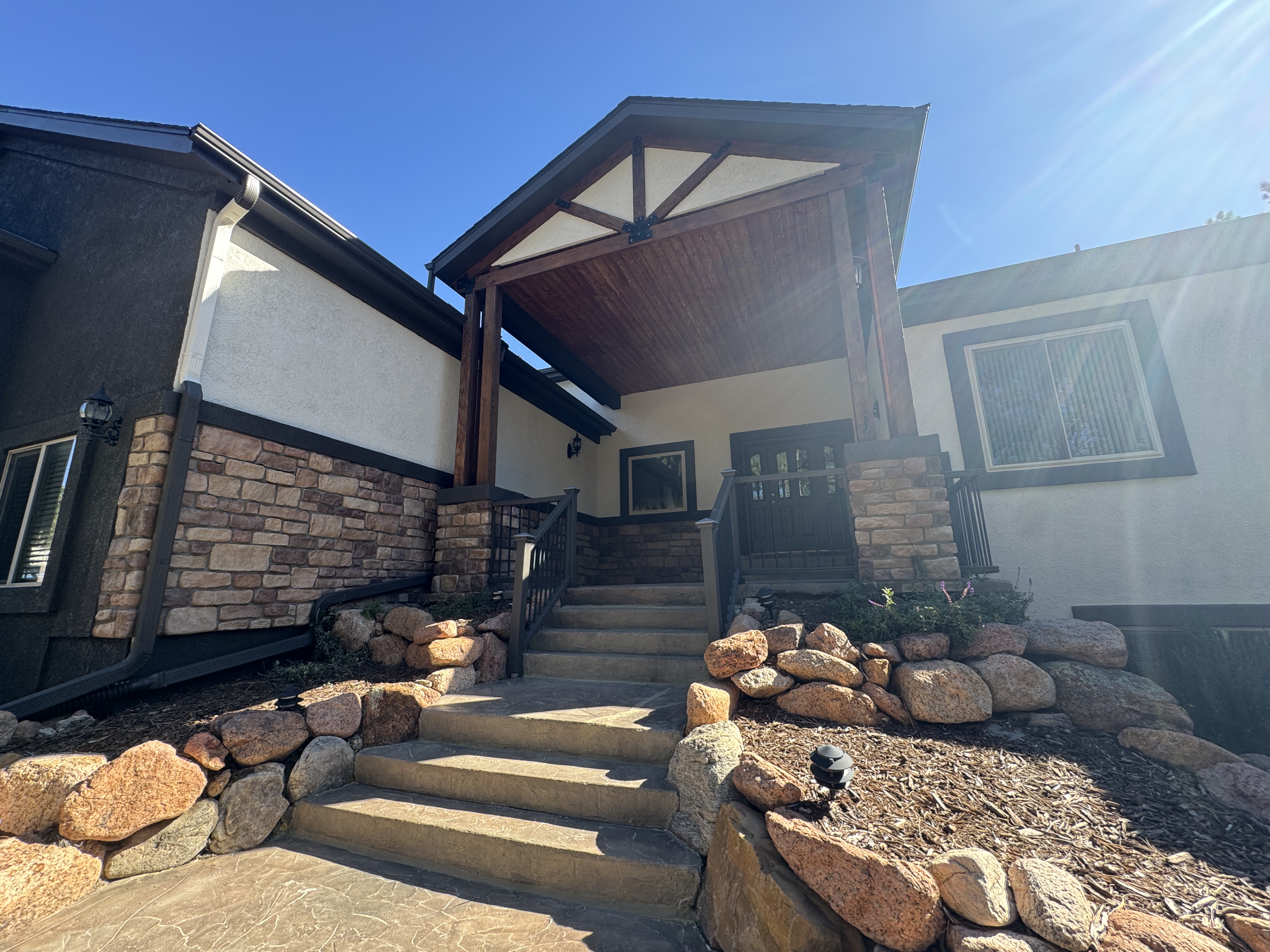 Broadmoor Bluffs Full Exterior Restoration after